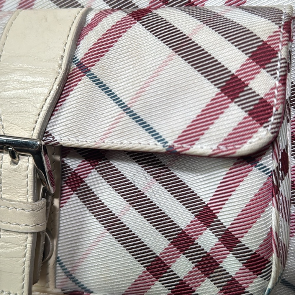 Burberry Blue Label Nova Check Nylon Crossbody Bag - Picture 9 of 14